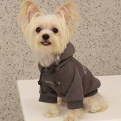 Fleece-Lined Hoodie for Small Dogs