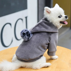 Fleece Hooded Winter Coat for Pets