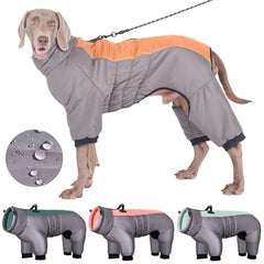 Waterproof Dog Overalls for Big Dogs