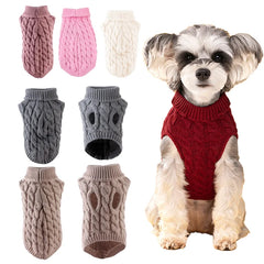 Knitted Sweater for Small Dogs