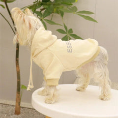 Fleece-Lined Hoodie for Small Dogs