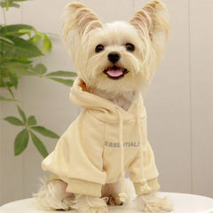 Fleece-Lined Hoodie for Small Dogs